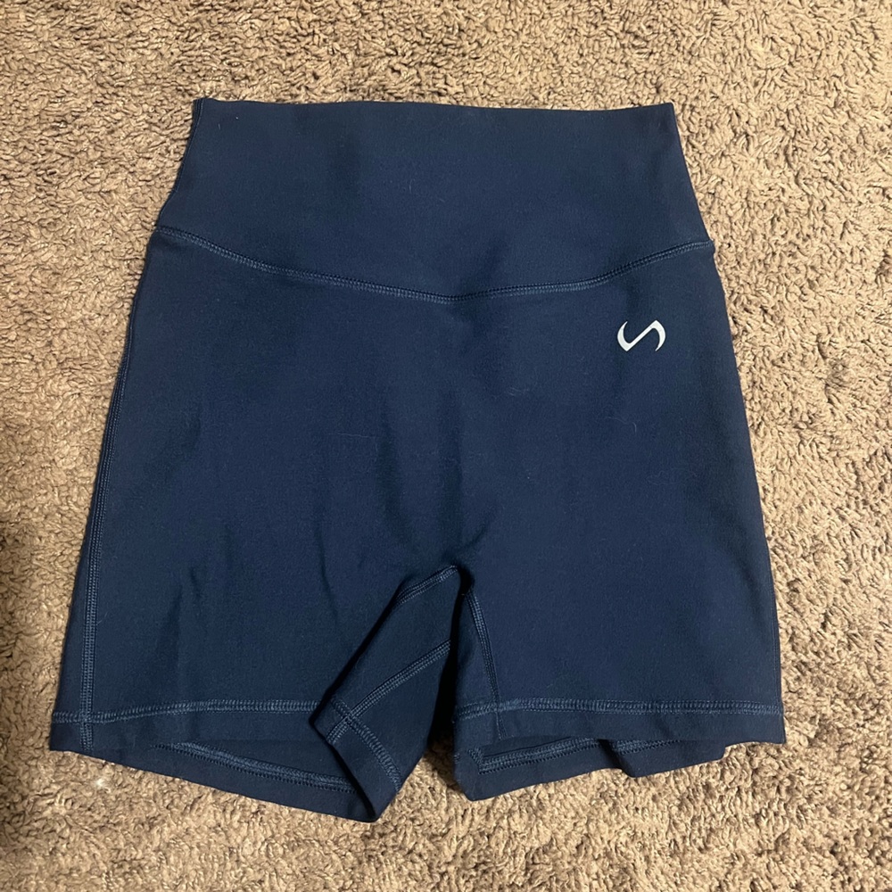 Stylish Navy Blue Women's Shorts